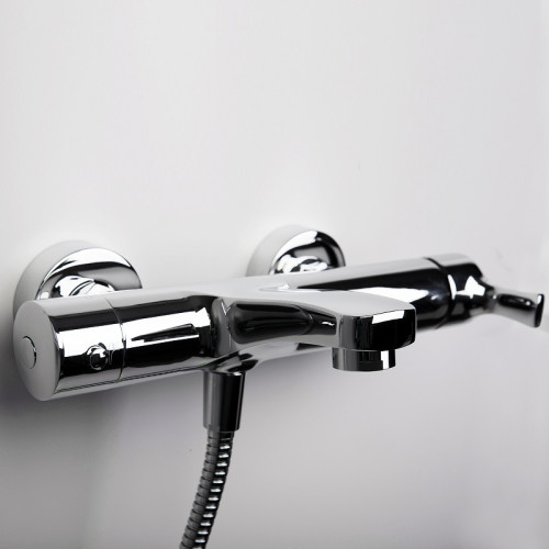 Смеситель для ванны WasserKRAFT Berkel 4801 Хром латунь на стену