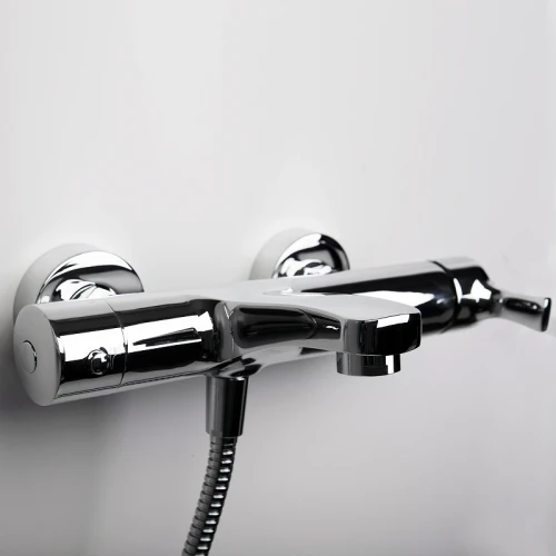 Смеситель для ванны WasserKRAFT Berkel 4801 Хром латунь на стену
