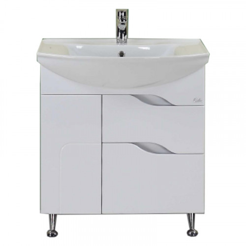 Тумба под раковину Onika Веронэлла 75 Белая МДФ / ЛДСП