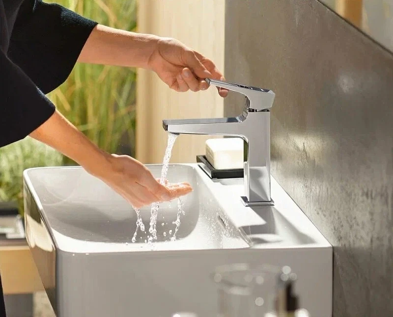 Смеситель для раковины Hansgrohe Metropol 74507000 Хром латунь