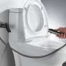 Гигиенический душ со смесителем Shevanik S4105T-1 цвет Оружейная сталь