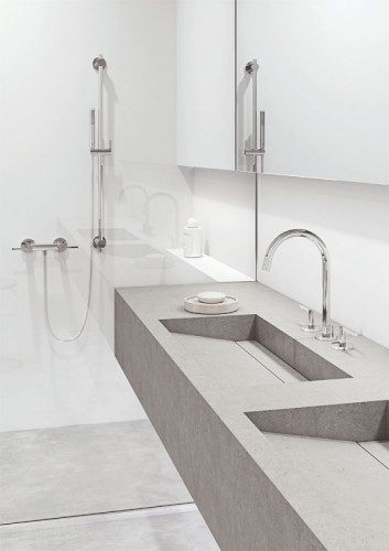 Смеситель для душа Kludi Nova Fonte 207100515 Хром латунь на стену