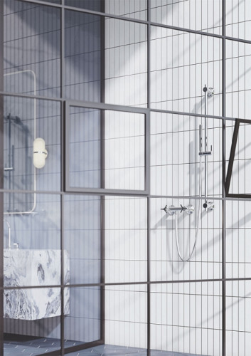 Смеситель для душа Kludi Nova Fonte 207100515 Хром латунь на стену