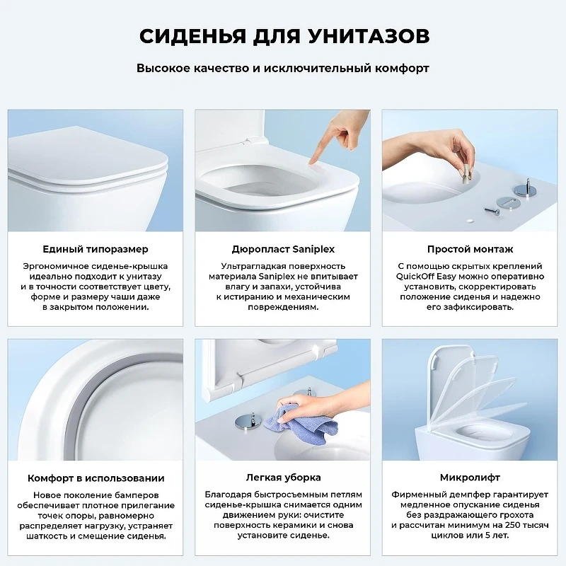 Унитаз Wellsee Pure BY Wellsee 182602001 подвесной цвет Белый глянцевый с сиденьем Микролифт