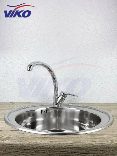 Смеситель для кухни Viko V-7114 Хром
