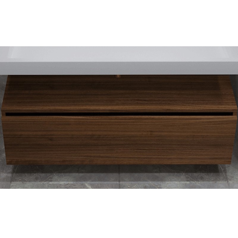 Тумба Boheme Armadi Art Flat Vallessi Uno-S 120 897-120-D подвесная Dark oak МДФ / ЛДСП