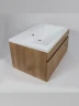 Тумба с раковиной Uperwood Eva 75 3930313471 подвесная цвет Крафт Табачный