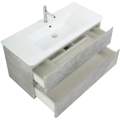 Тумба под раковину BelBagno 105 ALBANO-CER-1050-2C-SO-CVG подвесная Cemento Verona Grigio МДФ / ЛДСП