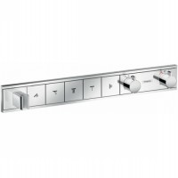 Смеситель для душа Hansgrohe RainSelect 15358000 с термостатом Хром латунь встраиваемый