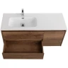 Тумба под раковину BelBagno Kraft 120 L KRAFT-1200-2C-1A-SO-RT-L подвесная Rovere Tabacco МДФ / ЛДСП