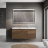 Тумба под раковину BelBagno Kraft 120 L KRAFT-1200-2C-1A-SO-RT-L подвесная Rovere Tabacco МДФ / ЛДСП