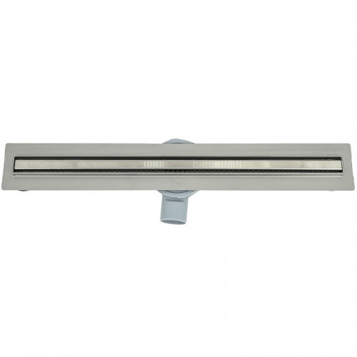 Душевой лоток ALMAes Bajo 80 BG80CH с решеткой Нержавеющая сталь