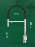 Смеситель для кухни Domaci Ливорно D8644BR цвет Сталь