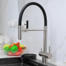 Смеситель для кухни Domaci Ливорно D8644BR цвет Сталь