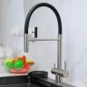 Смеситель для кухни Domaci Ливорно D8644BR цвет Сталь