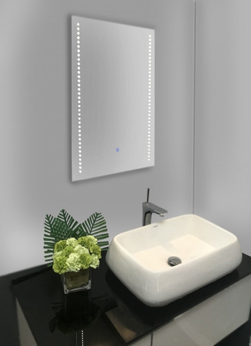 Зеркало WeltWasser Elta 50x70 с подсветкой 10000000990 Хром стекло