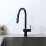 Смеситель для кухни Frap F60807-6 цвет Черный матовый