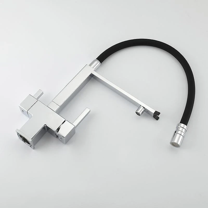 Смеситель для кухни Gappo G4395-50 цвет Черный матовый