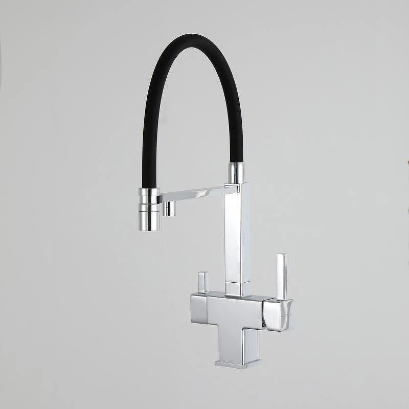 Смеситель для кухни Gappo G4395-50 цвет Черный матовый