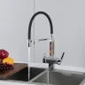 Смеситель для кухни Gappo G4395-50 цвет Черный матовый