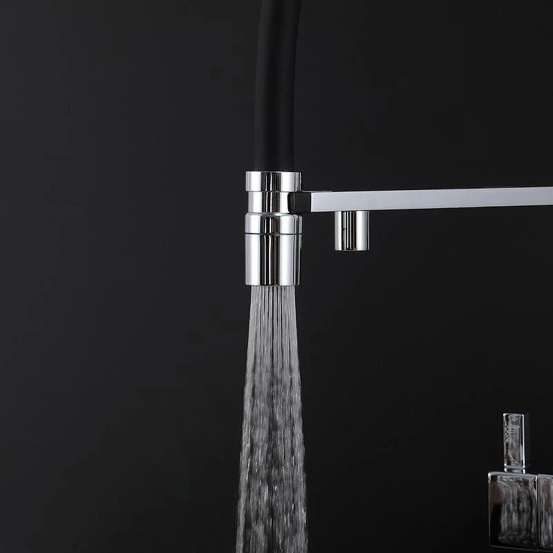 Смеситель для кухни Gappo G4395-50 цвет Черный матовый