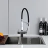 Смеситель для кухни Gappo G4395-50 цвет Черный матовый