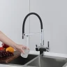 Смеситель для кухни Gappo G4395-50 цвет Черный матовый