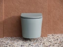 Унитаз Ceramicanova Balearica CN6000MH подвесной Антрацит матовый с сиденьем Микролифт фарфор подвесной
