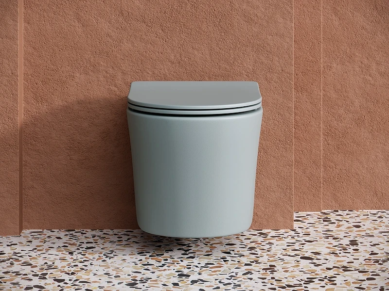 Унитаз Ceramicanova Balearica CN6000MH подвесной Антрацит матовый с сиденьем Микролифт фарфор подвесной