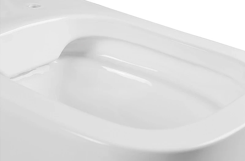 Комплект унитаза с инсталляцией Aquatek Set Aquatek Лугано-018 4в1 с сиденьем Микролифт и клавишей смыва Хром глянцевый фарфор подвесной