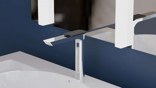 Смеситель для раковины Boch Mann Como CB XL BM9631 Хром Черный матовый латунь