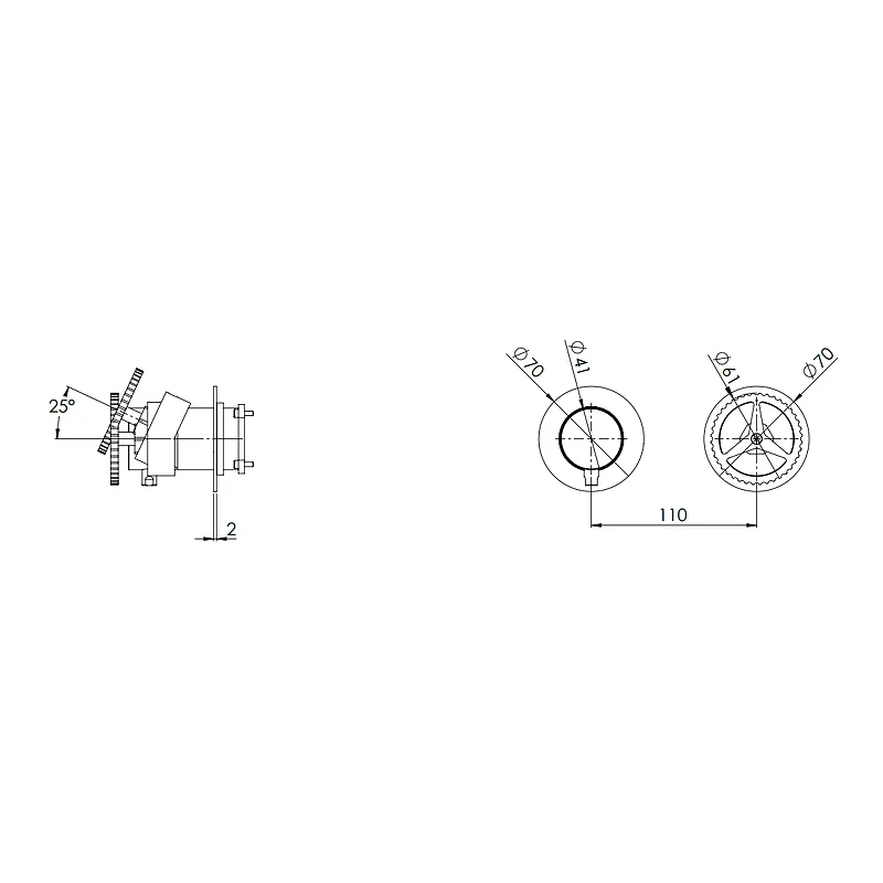 Смеситель для душа Remer Chrono CH92ZPWBRP цвет Медь брашированная