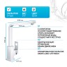 Смеситель для кухни Grohe Eurocube 31255000 Хром латунь
