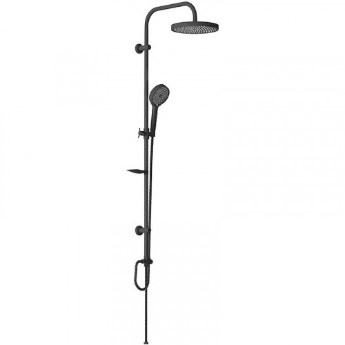 Душевая система Melodia della vita Rumba MSC00112C_bk Черная матовая