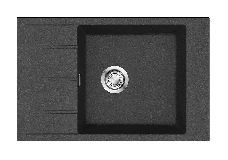 Кухонная мойка Emar Quartz 78 EMQ-1780.Q цвет Морион