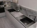 Кухонная мойка Emar Quartz 78 EMQ-1780.Q цвет Морион