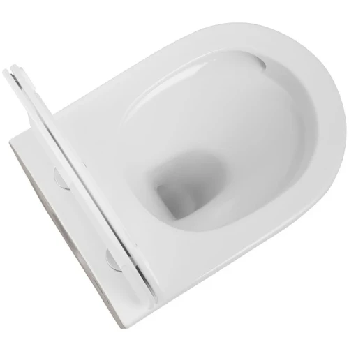 Унитаз Iberica Blanca Burgos Alto IB.BRA.234.1B1 подвесной с сиденьем Микролифт