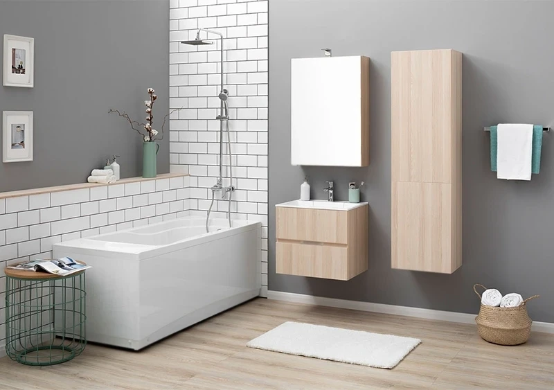 Зеркальный шкаф Aquanet Алвита 60 183994 R Белый 183994 МДФ / ЛДСП, стекло