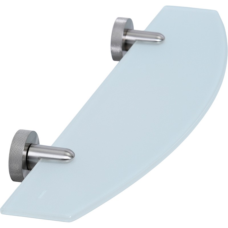 Стеклянная полка WasserKRAFT Tauber K-64424 Никель