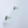 Стеклянная полка WasserKRAFT Tauber K-64424 Никель
