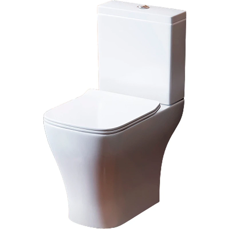 Унитаз компакт Damixa Titan DX78C8600SC с бачком и сиденьем Микролифт фарфор напольный
