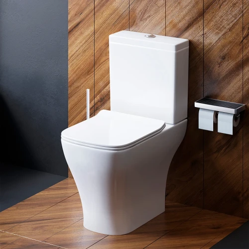Унитаз компакт Damixa Titan DX78C8600SC с бачком и сиденьем Микролифт фарфор напольный