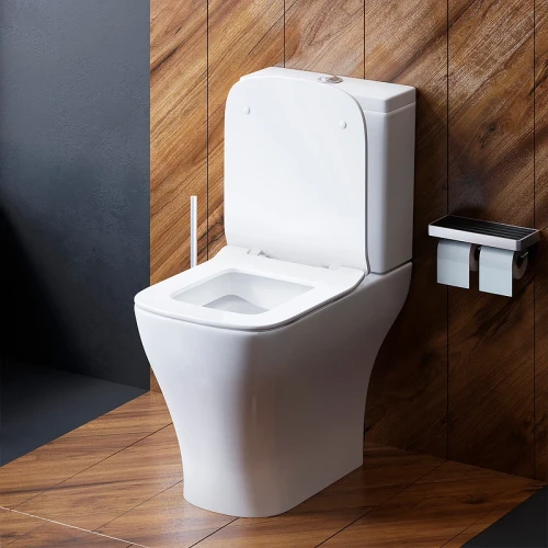 Унитаз компакт Damixa Titan DX78C8600SC с бачком и сиденьем Микролифт фарфор напольный