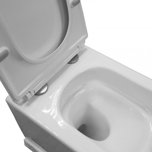 Унитаз Azario Armonia Торнадо AZ-2403 подвесной цвет Белый с сиденьем Микролифт