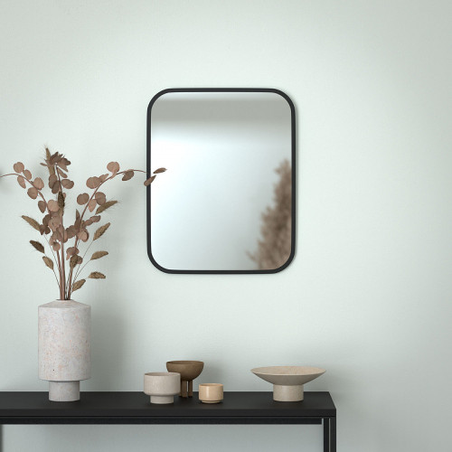 Зеркало Evoform Colora 50х40 BY 0431 с окантовкой - Черный цвет
