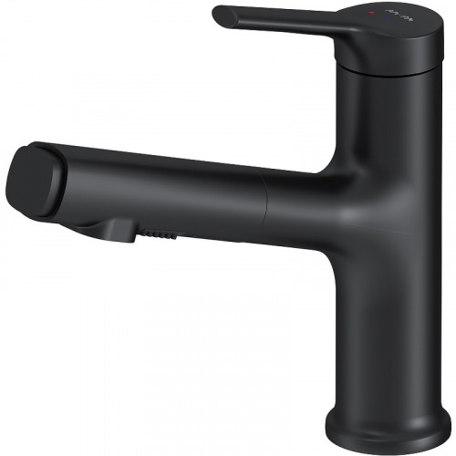 Смеситель для раковины AM.PM X-Joy F85B02922 Черный матовый латунь