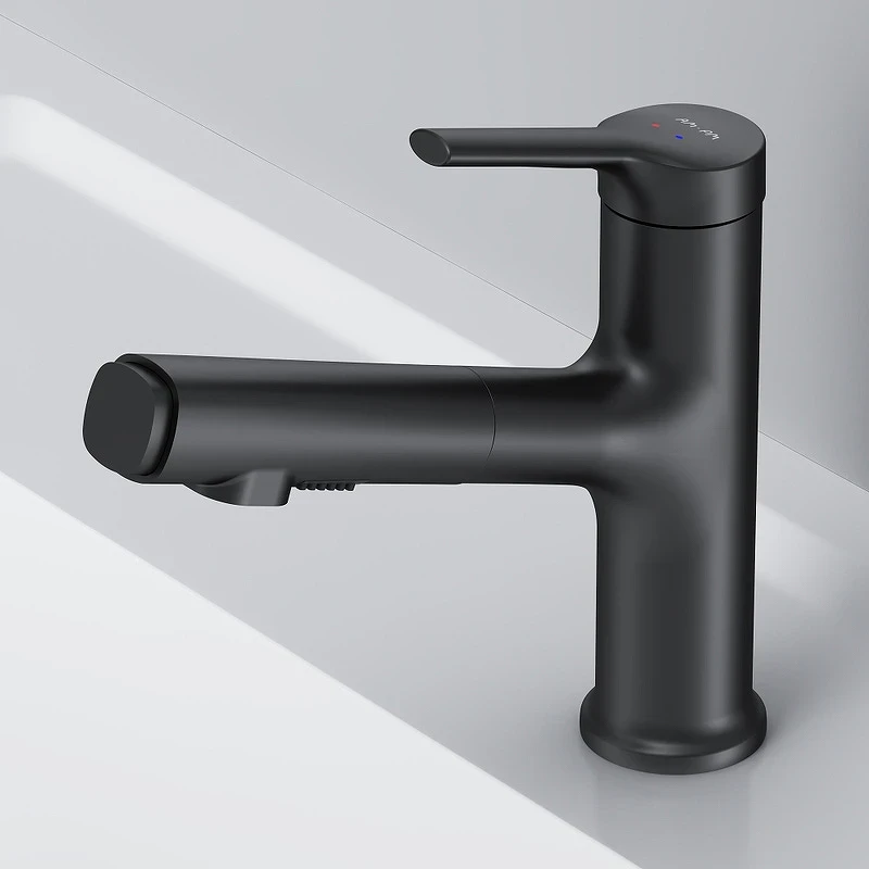 Смеситель для раковины AM.PM X-Joy F85B02922 Черный матовый латунь