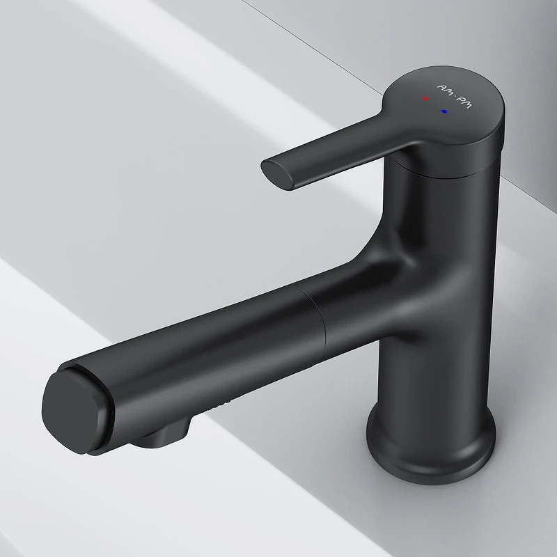 Смеситель для раковины AM.PM X-Joy F85B02922 Черный матовый латунь
