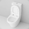 Унитаз компакт AM.PM Inspire CK50C1704W с гигиеническим душем и ершиком с бачком и сиденьем Микролифт фарфор напольный