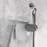 Унитаз компакт AM.PM Inspire CK50C1704W с гигиеническим душем и ершиком с бачком и сиденьем Микролифт фарфор напольный